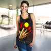 Australia Aboriginal Women Racerback Tank - Aboriginal Blood In Me