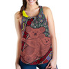 Australia Women Racerback Tank - Koala Top Tank Aboriginal Patterns