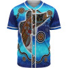 Australia Aborginal Baseball Shirt - Aboriginal Fishing