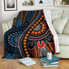Australia Aboriginal Blanket - Indigenous Patterns Ver09