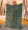 Australia Aboriginal Blanket - Indigenous Patterns Ver09
