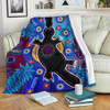 Australia Aboriginal Blanket - Indigenous Platypus