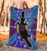 Australia Aboriginal Blanket - Indigenous Platypus