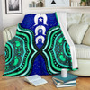 [Custom] Australia Torres Strait Blanket - Torres Strait Symbol And Aboriginal Patterns