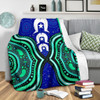 [Custom] Australia Torres Strait Blanket - Torres Strait Symbol And Aboriginal Patterns