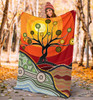 Australia Premium Blanket - Australian Aboriginal Tree