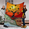 Australia Premium Blanket - Australian Aboriginal Tree