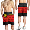 [Custom] Australia  Aboriginal Men Shorts - Aussie Indigenous Flag