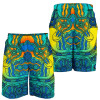 Australia Aboriginal Men Shorts - Indigenous Dot Painting Art