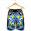 Australia Torres Strait Men Shorts - Dhari Mask In Plam Tree