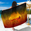 Australia Aboriginal Sarong - Australian Map with Indigenous Color