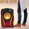 Australia Luggage Cover - Australian Aboriginal Flags Symbolic Meaning