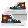 Australia High Top Canvas Shoes - Always Was - Always Will Be Naidoc Week 2021