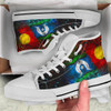 Australia High Top Canvas Shoes - Always Was - Always Will Be Naidoc Week 2021