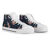 Australia High Top Canvas Shoes - Indigenous Animals Patterns