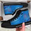 Australia Torres Strait High Top Canvas Shoes - Dhari And Turtle