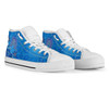 Australia Torres Strait High Top Canvas Shoes - Dhari And Turtle