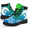 Australia Torres Strait Islander All Season Boots - Dhari Mask Ocean Style