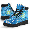 Australia Aboriginal All Season Boots - Indigenous Dot Painting Patterns