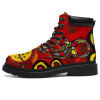 Australia Aboriginal All Season Boots - Lizard And Boomerang Patterns