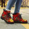 Australia Aboriginal All Season Boots - Lizard And Boomerang Patterns