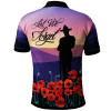 Australia Anzac Day Polo Shirt - Lest We Forget ver3