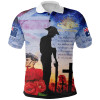 Australia Anzac Polo Shirts - Anzac 2021 Lest We Forget The Australian Army