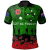 Australia Anzac Polo Shirt - Aussie Anzac Day