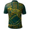 Australia Rugby Polo Shirt - Aboriginal Inspired Wallabies