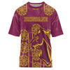Brisbane Broncos T-shirt - Custom Indigenous Broncos T-shirt