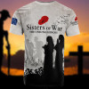 Australia Anzac Day T-Shirt Sisters Of War Ver1