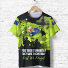 Australia T-Shirt Anzac T-Shirt Australia Flag Lest We Forget