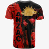 Australia Anzac T-shirt - Anzac Poppy2