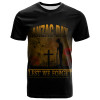 Australia Anzac T-shirt Lest We Forget 2D Style (Gold)