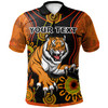 Wests Tigers Polo Shirt - Custom Indigenous Wests Tigers Polo Shirt