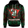 South Sydney Rabbitohs Hoodie - South Sydney Rabbitohs Aboriginal Inspired Hoodie