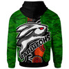 South Sydney Rabbitohs Rugby Hoodie - Custom South Sydney Rabbitohs Indigenous Energy Hoodie 3