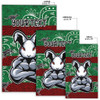 Australia Sydney Area Rug - Custom Indigenous Super Bunnies Area Rug