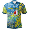 Parramatta Eels Christmas Polo Shirt - Custom Christmas Indigenous Parramatta Eels Polo Shirt