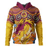 Australia Brisbane Broncos Custom Hoodie - Indigenous Bronxnation Sport Hoodie