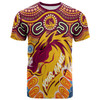 Australia Brisbane Broncos Custom T-Shirt - Indigenous Bronxnation Sport T-Shirt