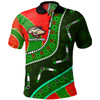 Australia South Sydney Rabbitohs Custom Polo Shirt - Indigenous Bunnies Power Sport Tribal Polo Shirt