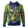 Australia Canberra Custom Hoodie - Indigenous Vikings Power Scratch Style Hoodie