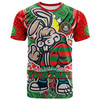 Australia South Sydney Rabbitohs Custom T-shirt - Indigenous Souths Blood, Passion, Pride T-shirt