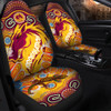 Australia Brisbane Broncos Custom Car Seat Cover - Indigenous Bronxnation Sport Car Seat Cover