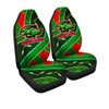 Australia South Sydney Rabbitohs Custom Car Seat Cover - Indigenous Bunnies Power Sport Tribal Car Seat Cover