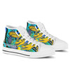 Parramatta Eels Custom High Top Shoes - Parramatta Eels Go Parra! Indigenous Culture Flag Dot Art Painting