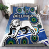 Canterbury-Bankstown Bulldogs Bedding Set - Custom Indigenous Canterbury-Bankstown Bulldogs Bedding Set