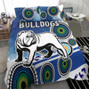 Canterbury-Bankstown Bulldogs Bedding Set - Custom Indigenous Canterbury-Bankstown Bulldogs Bedding Set