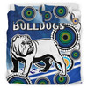 Canterbury-Bankstown Bulldogs Bedding Set - Custom Indigenous Canterbury-Bankstown Bulldogs Bedding Set